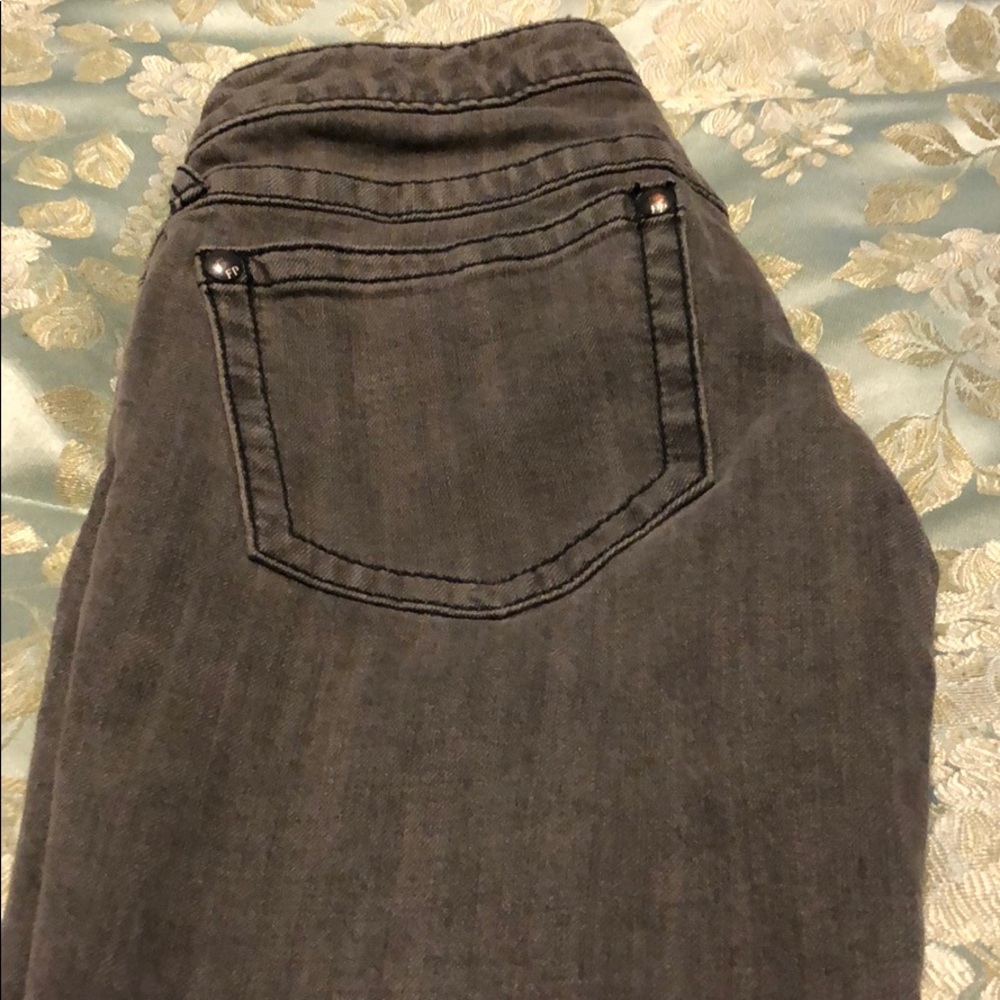 Grey Jeans Free People Size 25 - Picture 3 of 5